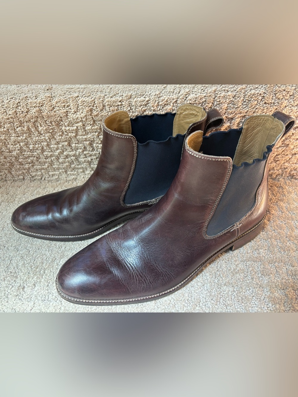 Cole Haan Dress Brown Leather Chukka Boots Sz 10.5M